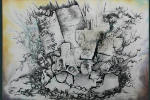 Dessin            110x75 cm